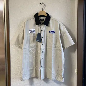 Subciety 베이지 워크 셔츠 택 포함 새상품