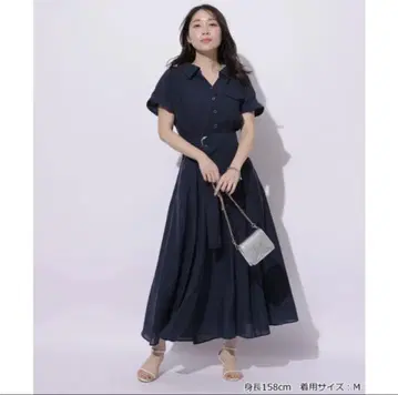 아푸와이저 리셰 시어 셔츠 반팔 원피스