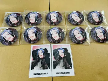 도쿄 컬러 소닉!! 카라소니의 첫 소리 캔뱃지 미니 사진 쿠라하시 카이