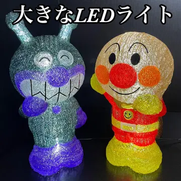 호빵맨 바이킹맨 LED 조명 세트 완전 작동 새상품급
