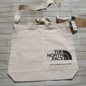 THE NORTH FACE 오가닉 코튼 토트백 블랙