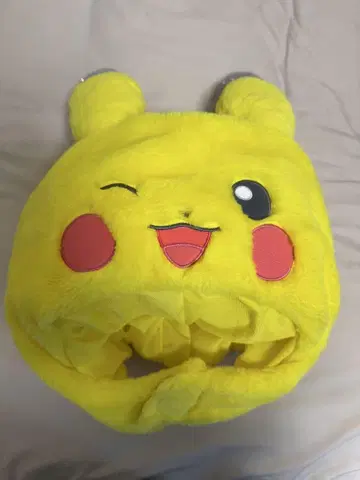 피카츄 봉제 인형 햇