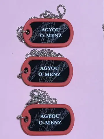 o-menz 아가타 씨 도그 태그