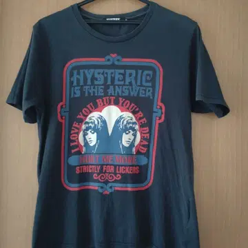 HYSTERIC GLAMOUR 그래픽 티셔츠 M 블랙