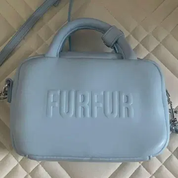 FURFUR 라이트 블루 숄더백
