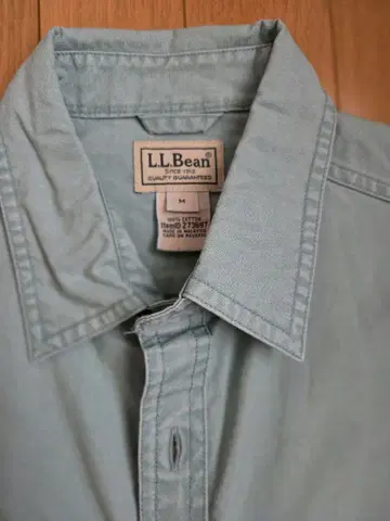 L.L.Bean 반팔 셔츠 M 라이트 블루