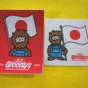 시애틀에서 첫 상륙! 시부야 릴 우디스(Lil Woody's) 스티커