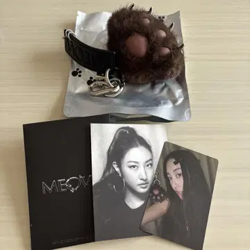 MEOVV 미아오 JELLY PAW 키링 트레이딩 카드 가원