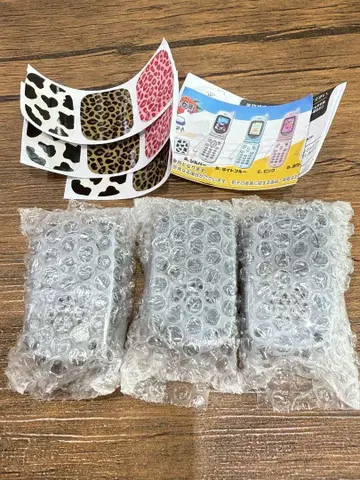 추억의 피처폰 마스코트 3종