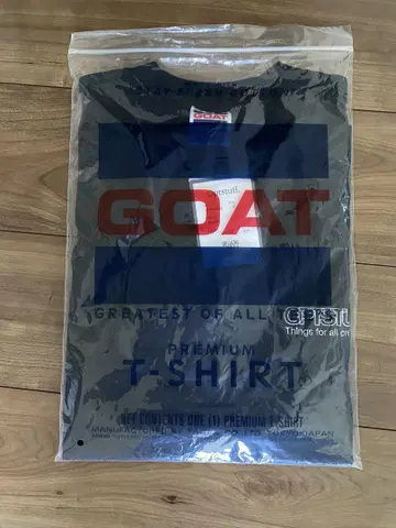 OPTSTUFF x GOAT BLOCK LOGO T-SHIRT