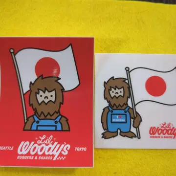 시애틀에서 첫 상륙! 시부야 릴 우디스(Lil Woody's) 스티커