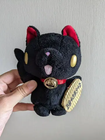 척스 도금 격렬한 마네키네코 강제 개운 마스코트 블랙