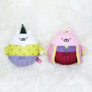 레어 새상품급 우사마루 옛날 이야기 카구야 공주 마스코트 봉제 인형