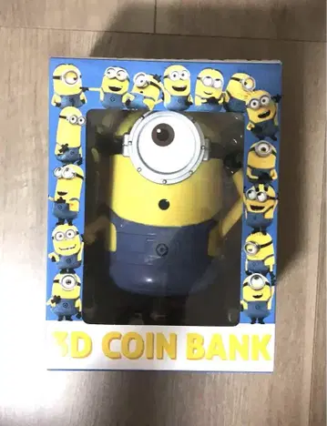 미사용 새상품 미니언 3D 뱅크