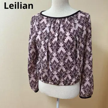 Leilian 레리안 올 패턴 블라우스