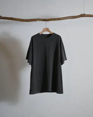 SOUVENIR T-SHIRT "아오야마" 블랙 ancellm