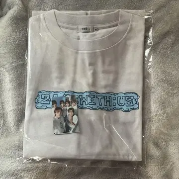 TWS 2023 WITH US 쿨 그레이 티셔츠 M 사이즈