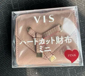 VIS 훼미리마트 한정판 하트 컷 지갑