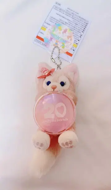 봉제 인형 참 리나 벨 더피 & 프렌즈 20주년 컬러풀 해피니스