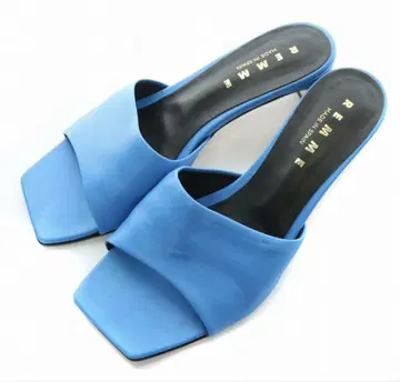 레메 REMME 샌들 오픈토 24cm 블루 파랑