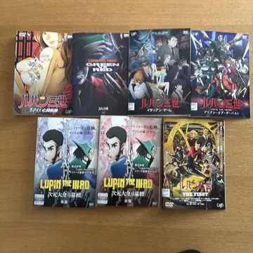 루팡 3세 DVD 렌탈 7장 세트