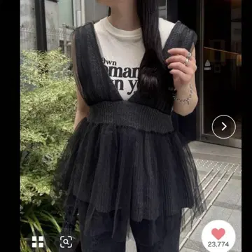 kastane 튤 도킹 튜닉