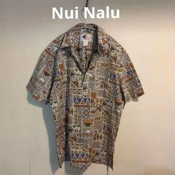 Nui Nalu 하와이산 빈티지 알로하 셔츠