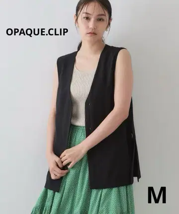 OPAQUE.CLIP 스트레치 V넥 베스트