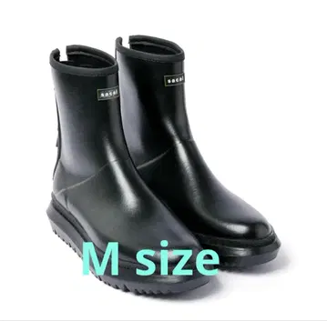 sacal 블랙 러버 부츠