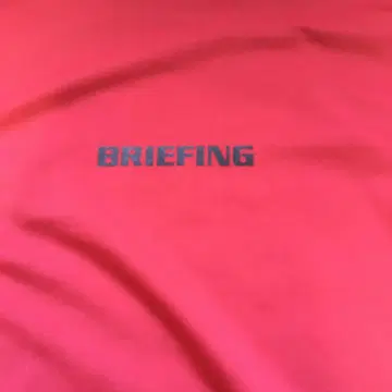 BRIEFING 빨간색 M 사이즈 셔츠