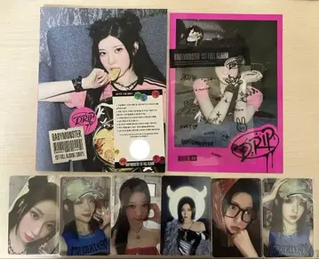 babymonster 베이비몬스터 drip 앨범 아사 트레이딩 카드