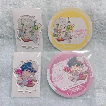 아이나나 애니 카페 백 천 Re:vale 아크릴 스탠드 코스터 세트