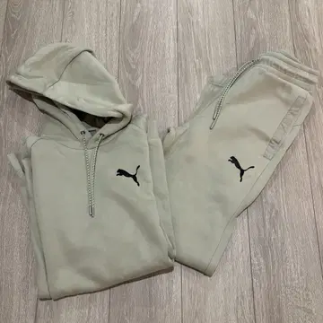 Puma 후드 맨투맨 & 팬츠 세트 셋업