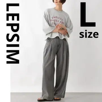 LEPSIM 렙심 W턱 와이드 데님 팬츠 청바지/데님 팬츠