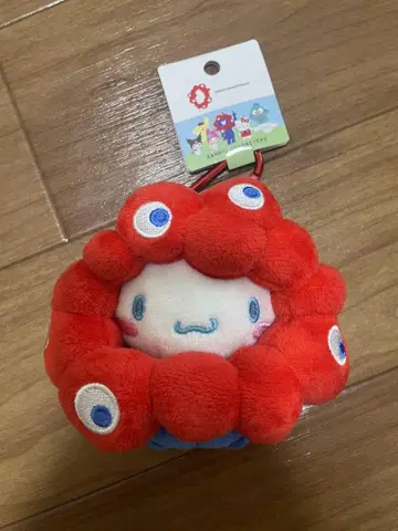 새상품 산리오 캐릭터즈 마이쿠마이쿠 변신 봉제 인형 시나몬