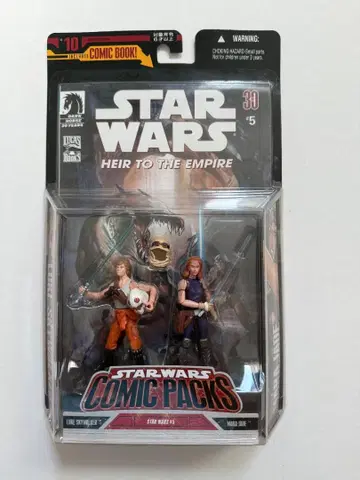 스타 워즈 코믹 팩 #5 LUKE & MARA JADE 일본판