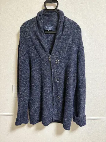 아르마니 청바지 알파카 니트 가디건 ARMANI