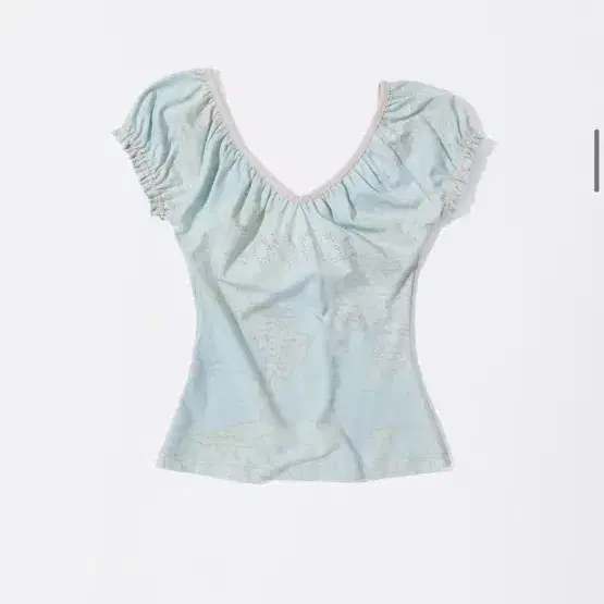 ★SCULPTOR★ Tourist Scoop Back Tee Baby Blue SC25S286BL Tourist Scoop Back Tee Baby Blue – SCULPTOR JAPAN