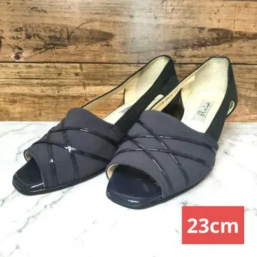 리즈 컴포트 이소재 포멀 힐 펌프스 23cm 3E
