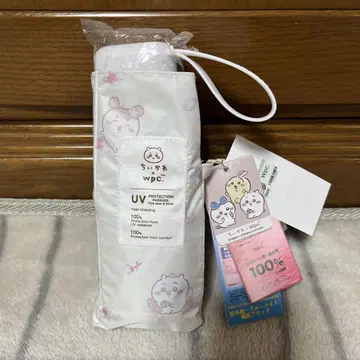 치이카와 (먼작귀) 차광 꽃놀이 미니 양산 접이식