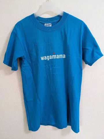 wagamama 티셔츠 파랑 아사히 맥주