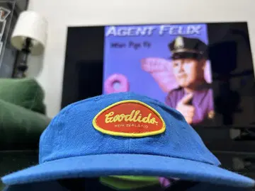 뉴질랜드 Goodlids Hemp 캠핑 서핑 캡 파랑