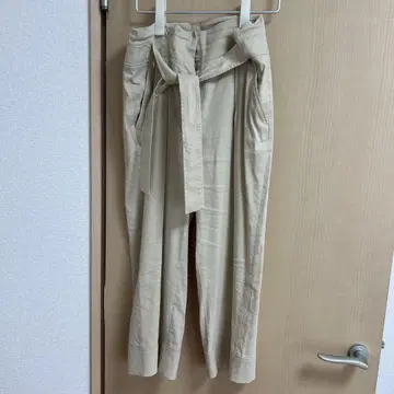 띠어리 럭스 베이지 팬츠 040