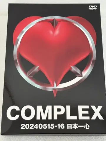 완전 예약 생산판 COMPLEX 20240515-16 일본 일심 DVD