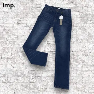 택 포함 새상품 imp. 임프 인디고 스키니 데님 L 사이즈 청바지