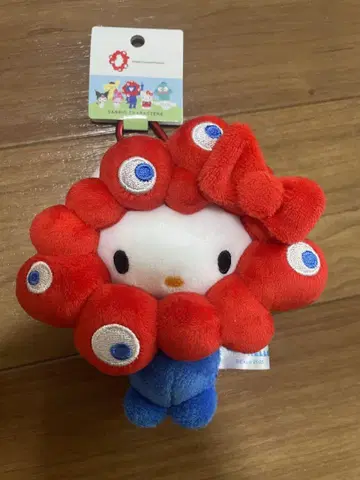 새상품 산리오 캐릭터즈 밉밉 나리키리 봉제 인형 헬로키티