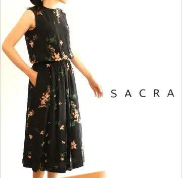SACRA (사쿠라) 플라워 프린트 원피스