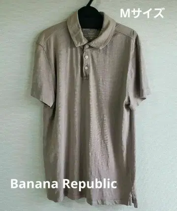 BANANA REPUBLIC VINTAGE 피케 셔츠 M 베이지