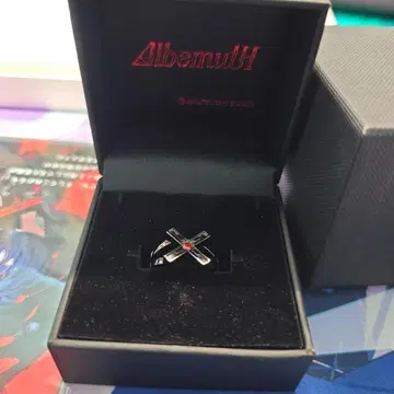 Albemuth 메모리얼 반지 검정 ver. & 메시지 카드 소장용 명도