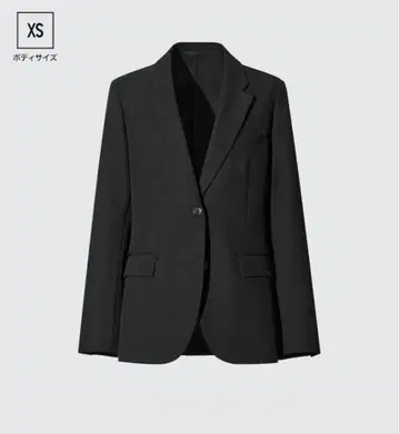 유니클로 여성용 수트 감동 자켓 블랙 XS